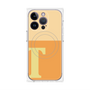 プレミアムパネル with MagSafe［ オリジナル - initial two tone - T orange ］