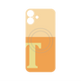 プレミアムパネル with MagSafe［ オリジナル - initial two tone - T orange ］