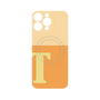プレミアムパネル with MagSafe［ オリジナル - initial two tone - T orange ］