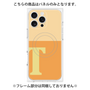 プレミアムパネル with MagSafe［ オリジナル - initial two tone - T orange ］