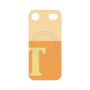 プレミアムパネル with MagSafe［ オリジナル - initial two tone - T orange ］