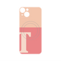プレミアムパネル with MagSafe［ オリジナル - initial two tone - T pink ］
