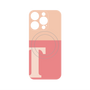 プレミアムパネル with MagSafe［ オリジナル - initial two tone - T pink ］