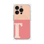 プレミアムパネル with MagSafe［ オリジナル - initial two tone - T pink ］