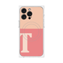 プレミアムパネル with MagSafe［ オリジナル - initial two tone - T pink ］