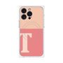 プレミアムパネル with MagSafe［ オリジナル - initial two tone - T pink ］
