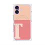 プレミアムパネル with MagSafe［ オリジナル - initial two tone - T pink ］