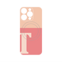 プレミアムパネル with MagSafe［ オリジナル - initial two tone - T pink ］