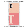 プレミアムパネル with MagSafe［ オリジナル - initial two tone - T pink ］