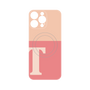 プレミアムパネル with MagSafe［ オリジナル - initial two tone - T pink ］