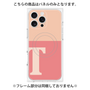 プレミアムパネル with MagSafe［ オリジナル - initial two tone - T pink ］