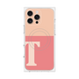 プレミアムパネル with MagSafe［ オリジナル - initial two tone - T pink ］