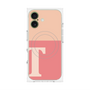 プレミアムパネル with MagSafe［ オリジナル - initial two tone - T pink ］