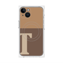 プレミアムパネル with MagSafe［ オリジナル - initial two tone - T brown ］