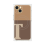 プレミアムパネル with MagSafe［ オリジナル - initial two tone - T brown ］
