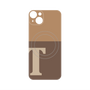 プレミアムパネル with MagSafe［ オリジナル - initial two tone - T brown ］