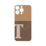 プレミアムパネル with MagSafe［ オリジナル - initial two tone - T brown ］