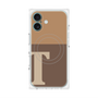 プレミアムパネル with MagSafe［ オリジナル - initial two tone - T brown ］
