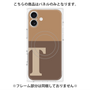 プレミアムパネル with MagSafe［ オリジナル - initial two tone - T brown ］