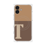 プレミアムパネル with MagSafe［ オリジナル - initial two tone - T brown ］
