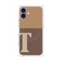 プレミアムパネル with MagSafe［ オリジナル - initial two tone - T brown ］