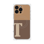 プレミアムパネル with MagSafe［ オリジナル - initial two tone - T brown ］