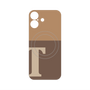 プレミアムパネル with MagSafe［ オリジナル - initial two tone - T brown ］