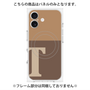 プレミアムパネル with MagSafe［ オリジナル - initial two tone - T brown ］