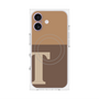 プレミアムパネル with MagSafe［ オリジナル - initial two tone - T brown ］