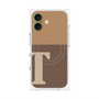 プレミアムパネル with MagSafe［ オリジナル - initial two tone - T brown ］