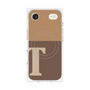プレミアムパネル with MagSafe［ オリジナル - initial two tone - T brown ］