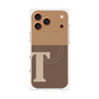 プレミアムパネル with MagSafe［ オリジナル - initial two tone - T brown ］
