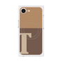 プレミアムパネル with MagSafe［ オリジナル - initial two tone - T brown ］