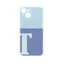 プレミアムパネル with MagSafe［ オリジナル - initial two tone - T blue ］
