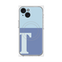 プレミアムパネル with MagSafe［ オリジナル - initial two tone - T blue ］