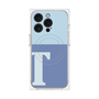 プレミアムパネル with MagSafe［ オリジナル - initial two tone - T blue ］