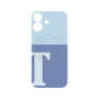 プレミアムパネル with MagSafe［ オリジナル - initial two tone - T blue ］