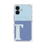 プレミアムパネル with MagSafe［ オリジナル - initial two tone - T blue ］
