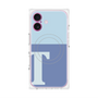 プレミアムパネル with MagSafe［ オリジナル - initial two tone - T blue ］