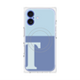 プレミアムパネル with MagSafe［ オリジナル - initial two tone - T blue ］