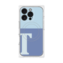 プレミアムパネル with MagSafe［ オリジナル - initial two tone - T blue ］
