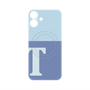 プレミアムパネル with MagSafe［ オリジナル - initial two tone - T blue ］