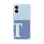 プレミアムパネル with MagSafe［ オリジナル - initial two tone - T blue ］