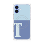 プレミアムパネル with MagSafe［ オリジナル - initial two tone - T blue ］