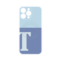 プレミアムパネル with MagSafe［ オリジナル - initial two tone - T blue ］