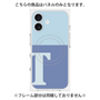プレミアムパネル with MagSafe［ オリジナル - initial two tone - T blue ］