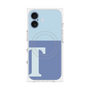 プレミアムパネル with MagSafe［ オリジナル - initial two tone - T blue ］