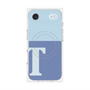 プレミアムパネル with MagSafe［ オリジナル - initial two tone - T blue ］