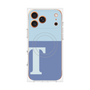 プレミアムパネル with MagSafe［ オリジナル - initial two tone - T blue ］