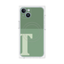 プレミアムパネル with MagSafe［ オリジナル - initial two tone - T green ］